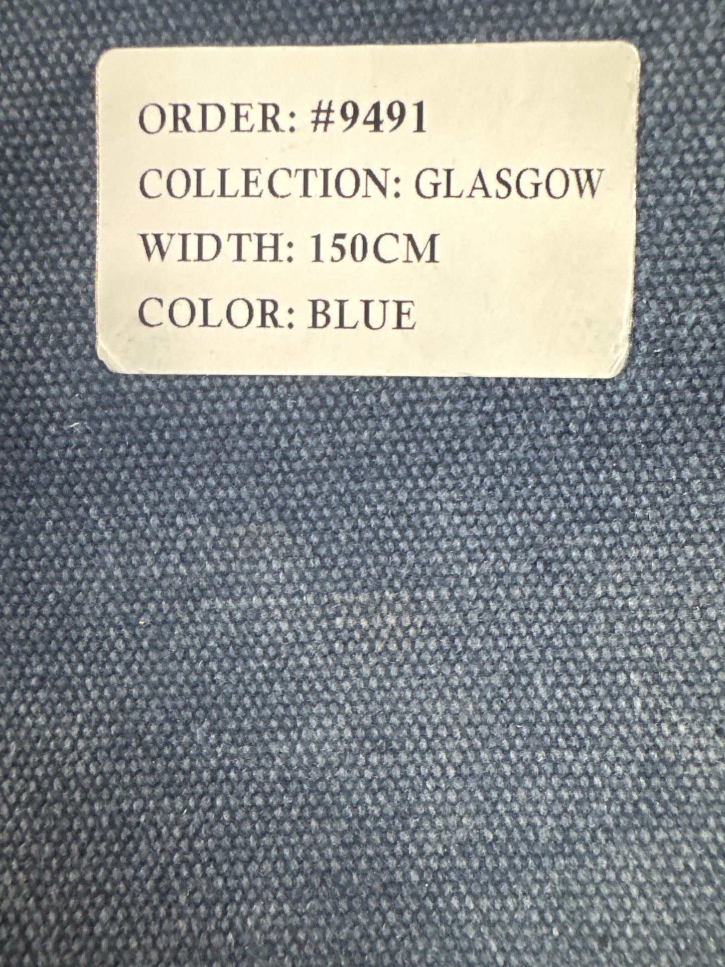 GLASGOW BLUE 150CM 410GSM