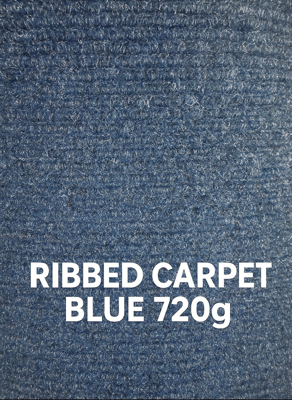 RIBBED CARPET BLUE 720G