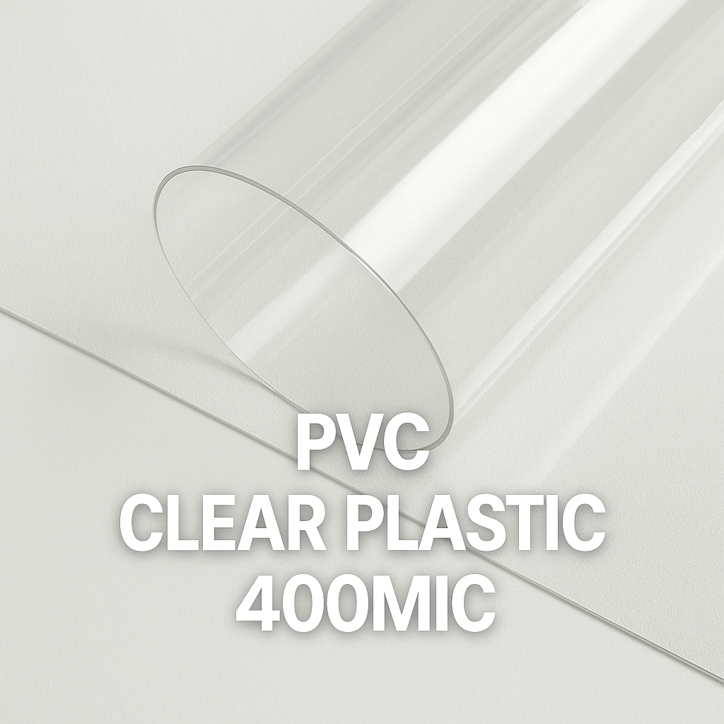 PVC CLEAR PLASTIC 400MIC