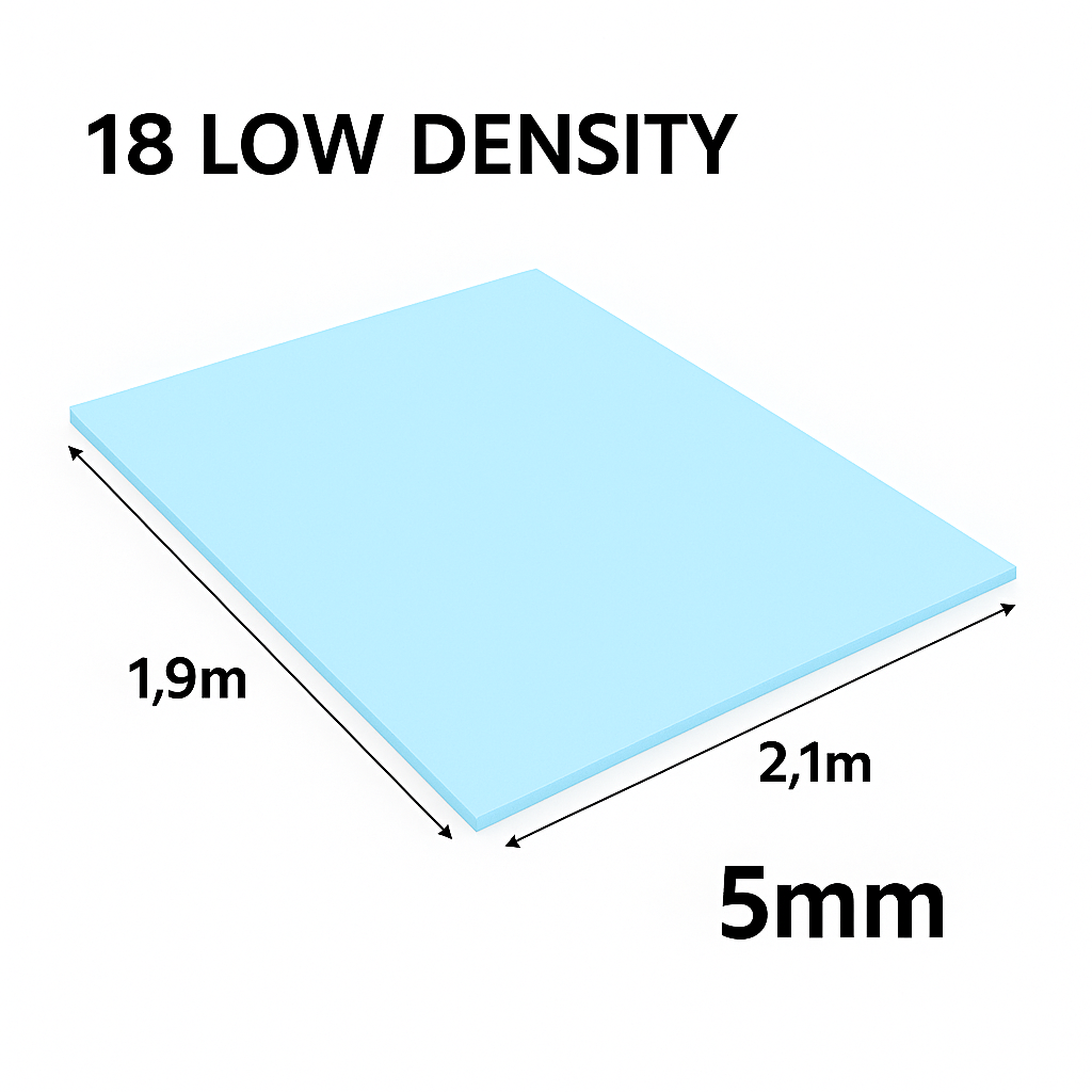 ECO FOAM QUARTER INCH (5mm) 18 L/D
