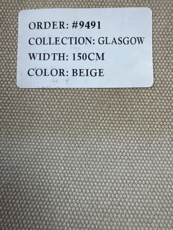 GLASGOW BEIGE 150CM 410GSM