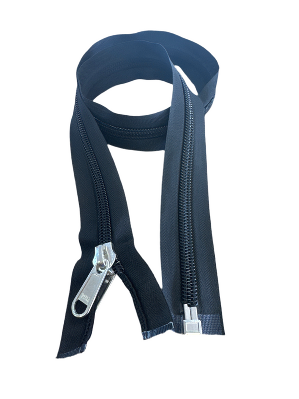 NO10 OPEN END ZIP  1M BLACK