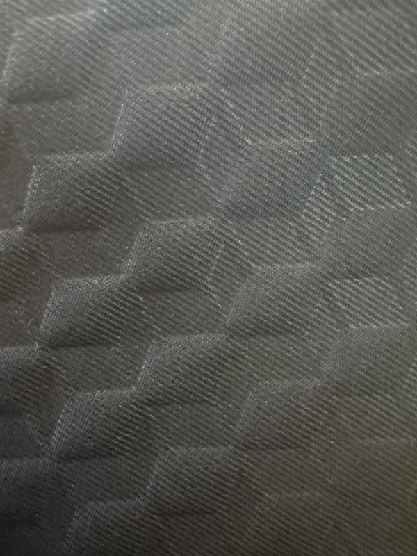 GEO CUBE WEAVE BLACK (CAR-FAB)