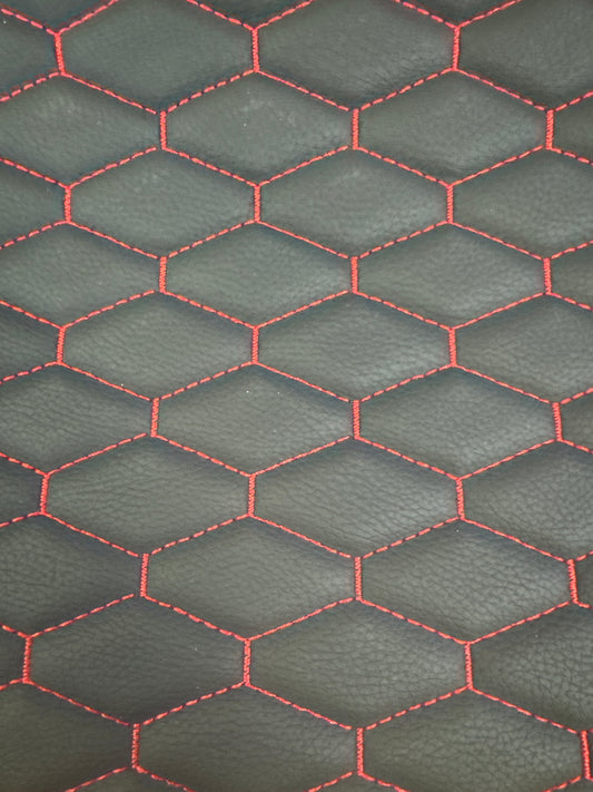 STITCHED VINYL RED