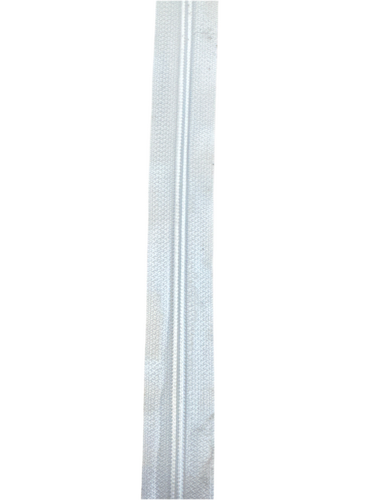 ZIP CHAIN NR 5 WHITE