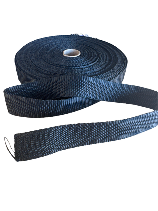 WEBBING 25MM BLACK