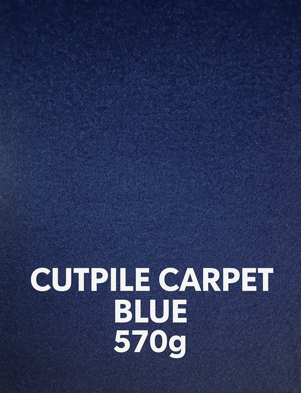 CUTPILE CARPET BLUE 570G