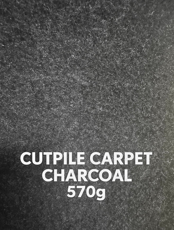 CUTPILE CARPET CHARCOAL 570G