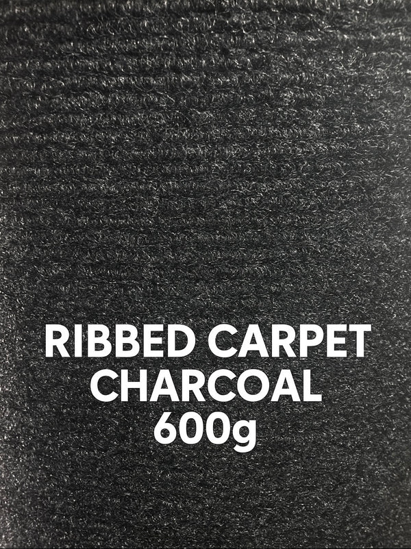 RIBBED CARPET CHARCOAL 600G