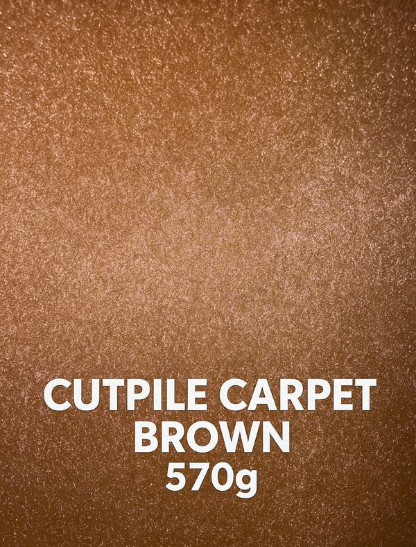 CUTPILE CARPET BROWN 570G