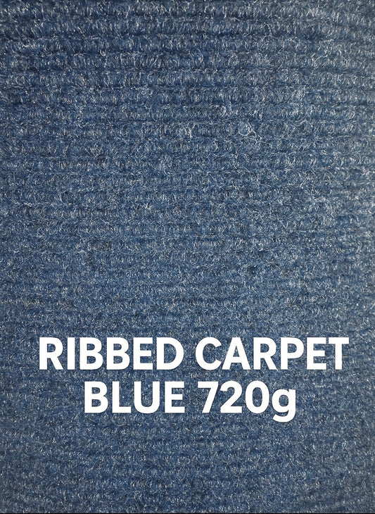 RIBBED CARPET BLUE 720G