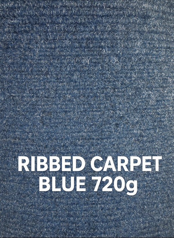 RIBBED CARPET BLUE 720G