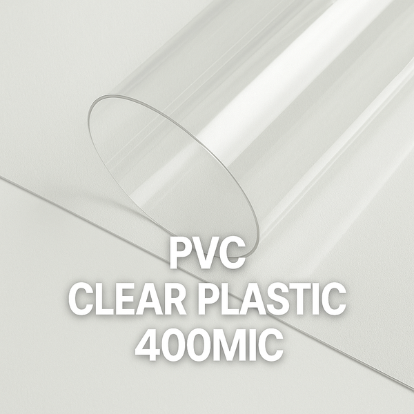 PVC CLEAR PLASTIC 400MIC