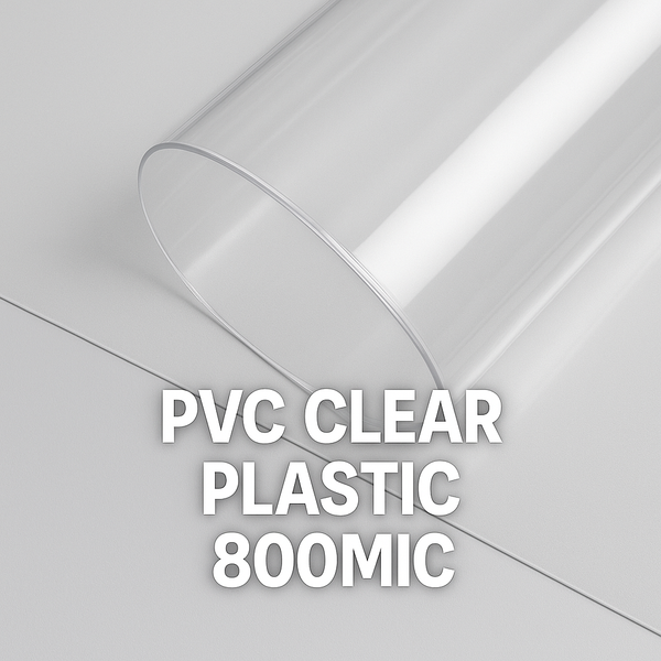 PVC CLEAR PLASTIC 800MIC