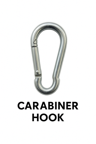 CARABINER HOOK 80 X 8MM