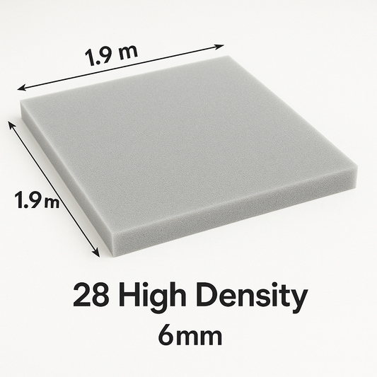 FOAM QUARTER INCH (6mm) 28 H/D
